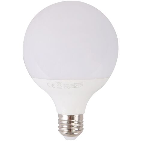 Lampadina Led E27 G95 a globo 15W Bianco neutro 4000K Aigostar