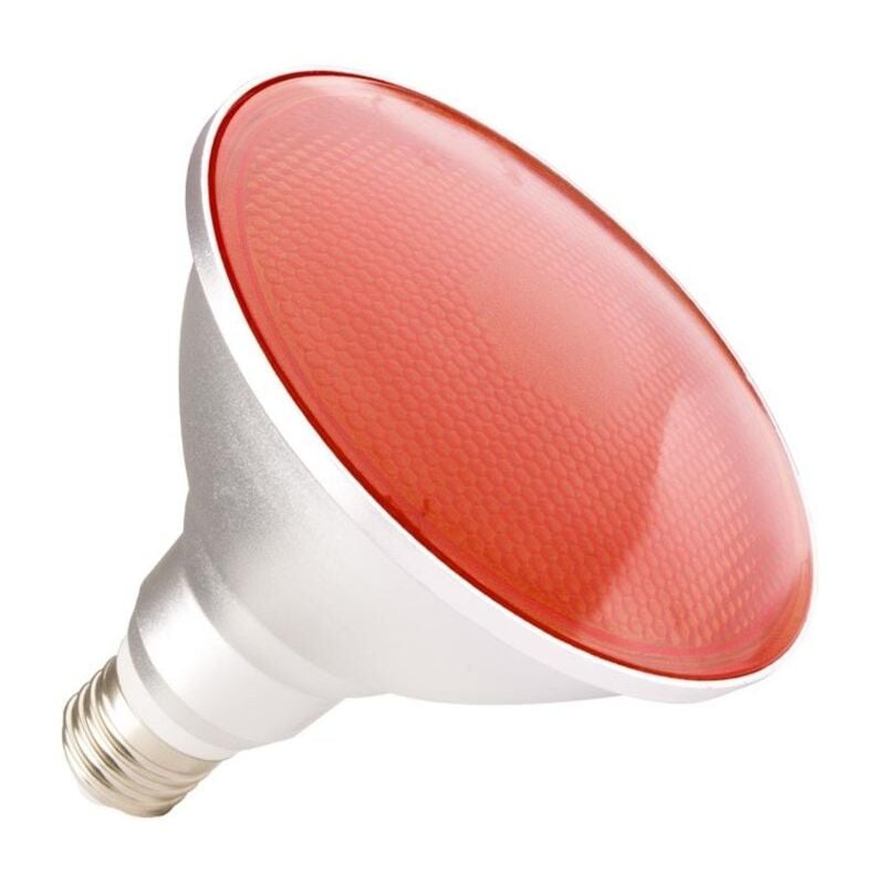 Image of Lampadina led E27 15W 1350 lm PAR38 Luce Rossa IP65 Rosso