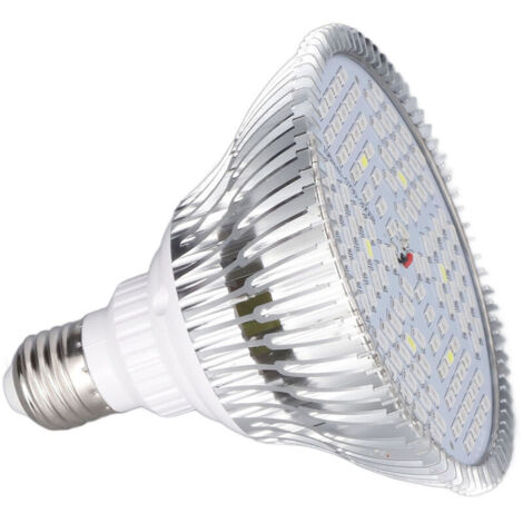 Lampadina LED E27 per coltivazione, basso consumo energetico, spettro completo, bassa generazione di calore, 85-265V 80W, 120 LED
