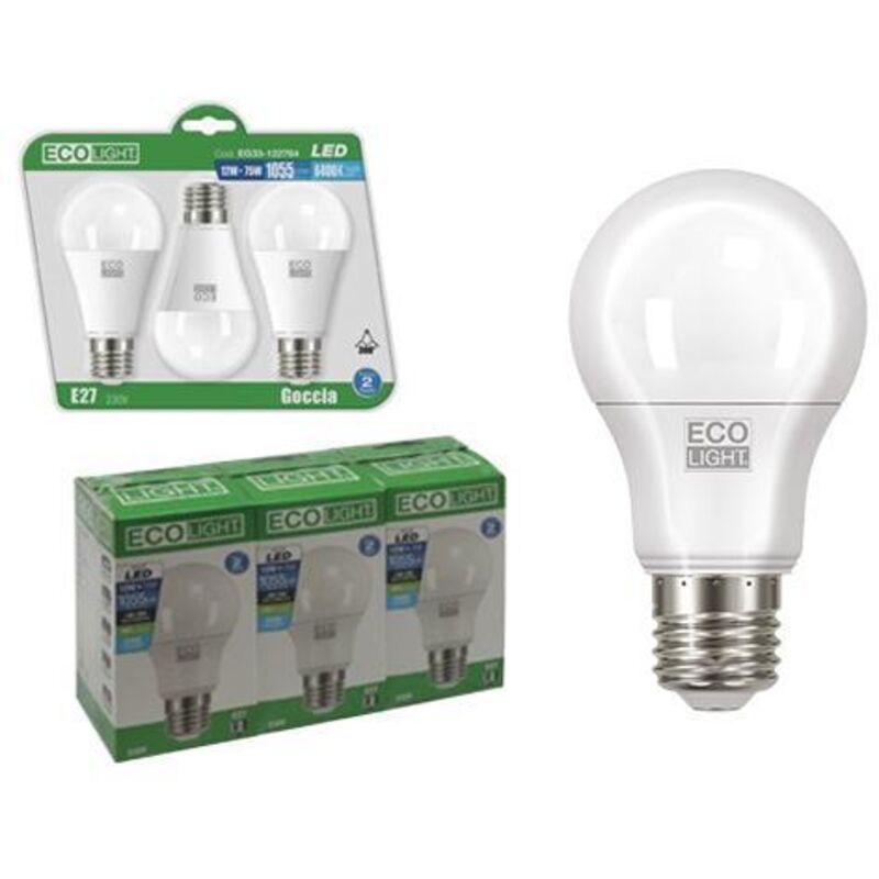 Lampadine Ecolight Led E27 Go18w F.cf3pz