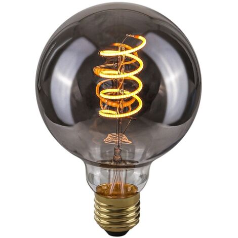 Lampadina LED Edison Retro Italux E27 G95 fumé 2200K