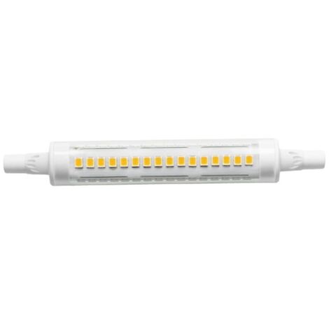 Lampadina LED EDM lineare 118mm R7S 9W 1250lm 4000K Luce naturale Ø1,6x11,8cm