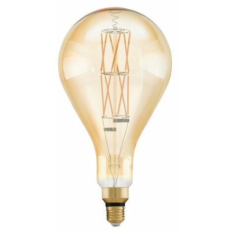 WiZ G200 lampadina LED E27 6W XL-Globe ambra CCT