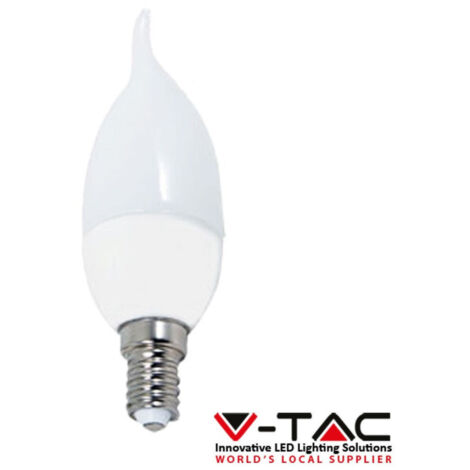Lampadina Led Fiamma E14 4w Lumière Fredda Vt-1818tp Lampada Illumination 4354