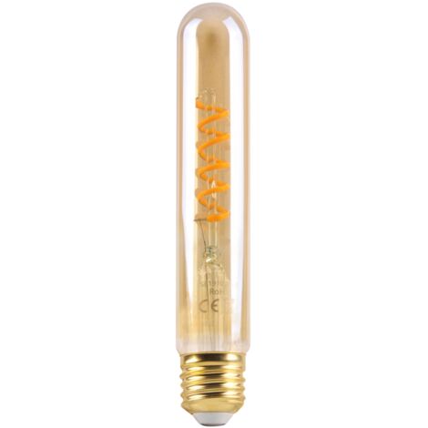 Lampadina LED Filament T30 E27 4W 3000K Ambra Polux