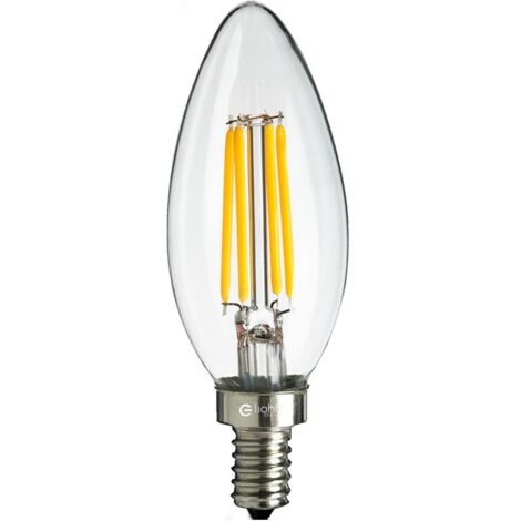 Lampadina LED Filamento 5W E14 Candela 2700K Eko-Light