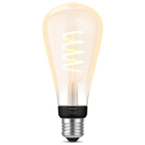 Lampadina LED Filamento E27 7W 550 lm ST72 Hue White Ambiance Selezionabile (Caldo-Naturale)