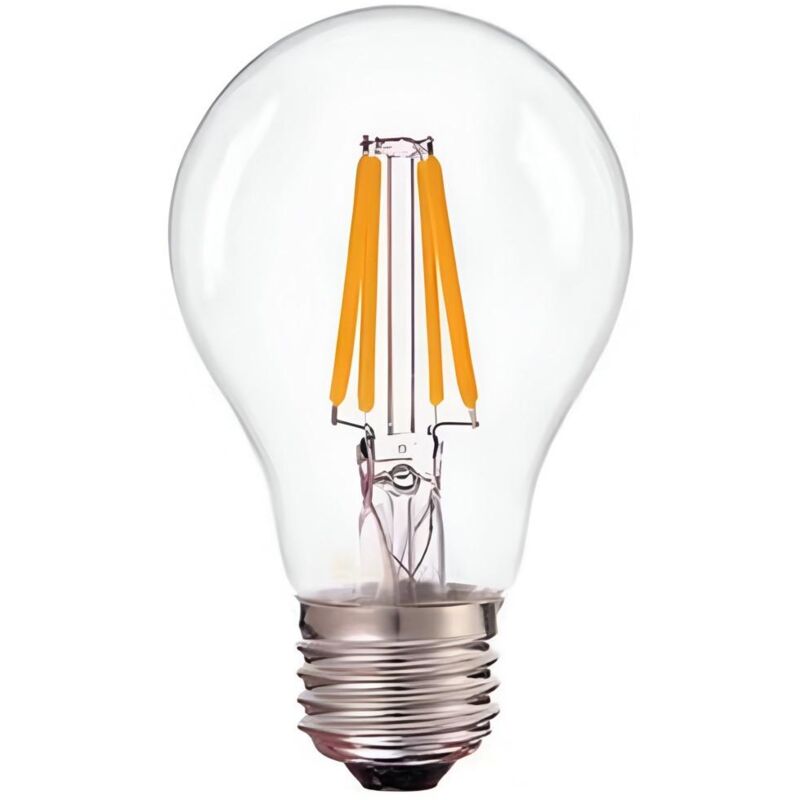 Image of Lampadina led Filamento E27 A60 5.2W 1095lm Classe a Bianco Naturale No Flicker 4000K