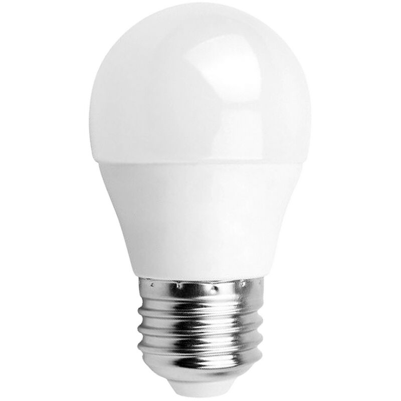 Lampadina Led E27 G45 a sfera 9W Bianco freddo