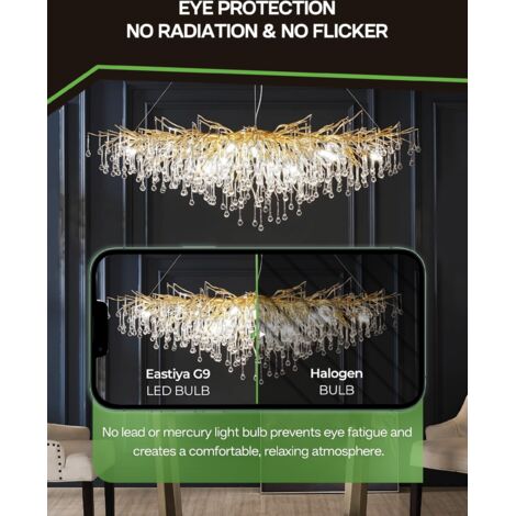 Lampadina LED G9, 7 W equivalenti a lampadine alogene da 60 W, 650 LM, luce bianca diurna 6000 K, lampadine G9 a risparmio energetico non dimmerabili, confezione da 6