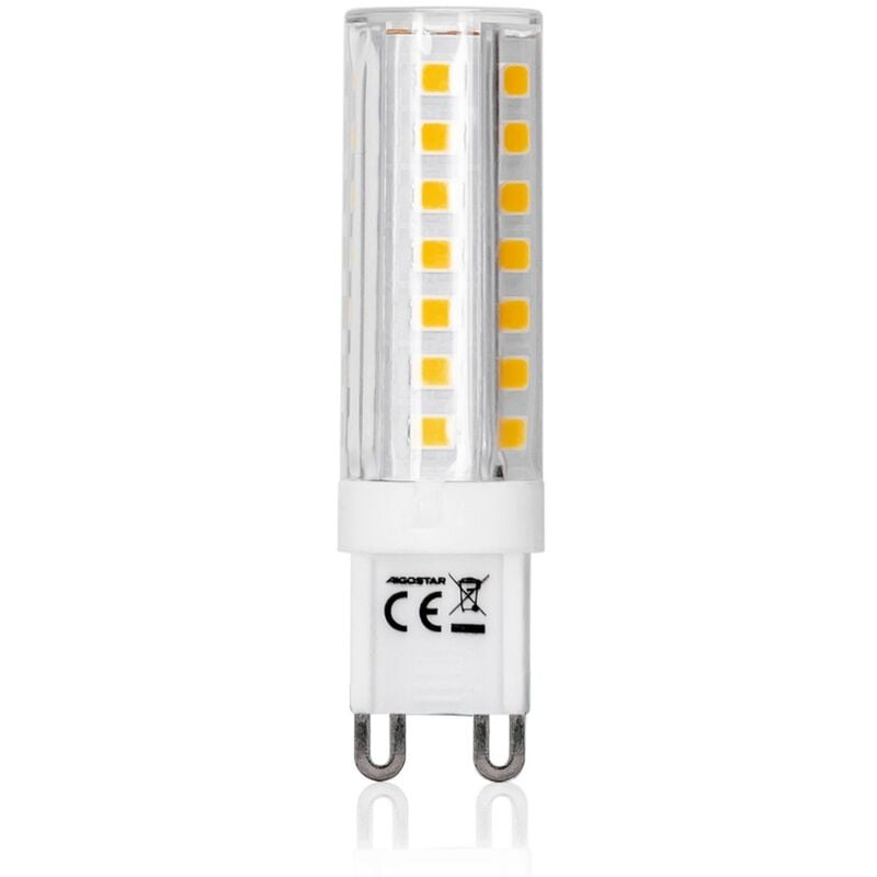 Image of Aigostar - Lampadina Led G9 a Capsula 4,8W smd trasparente Bianco caldo 3000K