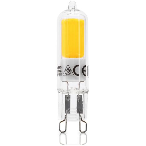 Lampadina Led G9 a Capsula 4W COB in vetro trasparente Bianco freddo 6500K Aigostar