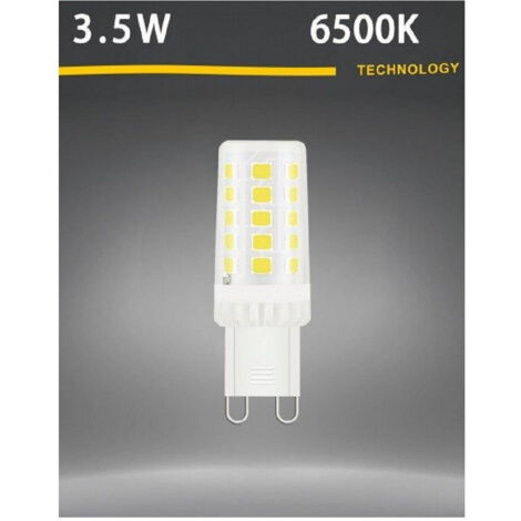 Lampadina Led G9 Spotlight 3.5w Tubolare Luce Fredda Calda Naturale 420lm G9-3.5w