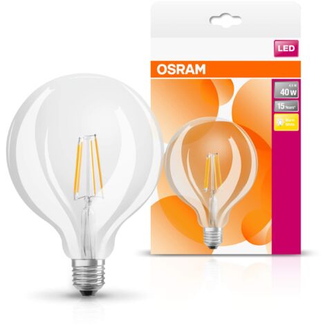 Lampadina LED Globe E27 4W 470lm (40W) - Bianco caldo 2700°K