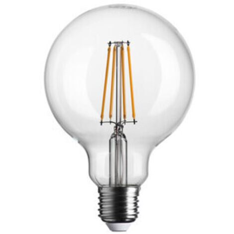 LAMPADINA LED GLOBO  95 STICK  8,5W E27 2700K 5 PZ