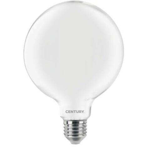 Lampadina led globo century incanto saten e27 8w 3000k - insg95-082730