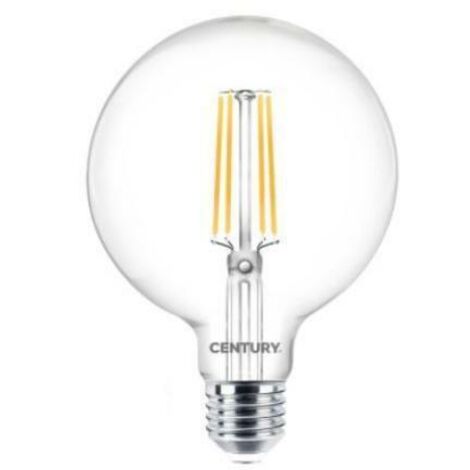 Lampadina led globo Century trasparente 8 w (75 w) e27 2.700 k