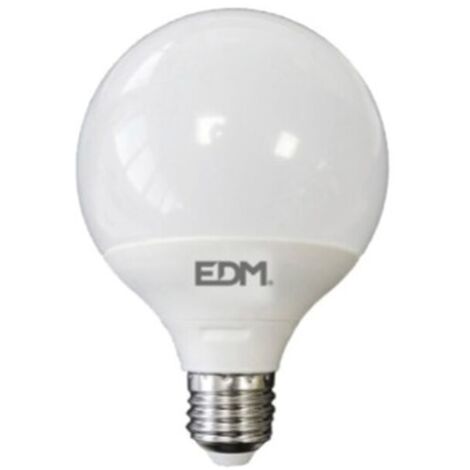 Lampadina LED Globo EDM E27 10W 932lm 3200K Luce Calda Ø95x141mm