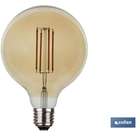 Lampadina Led Globo Oro E27 4w 280lm 2200k