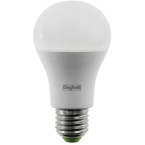 Lampadina led goccia e27 luce naturale 4000k 13 watt 1300 lumen beghelli 56810