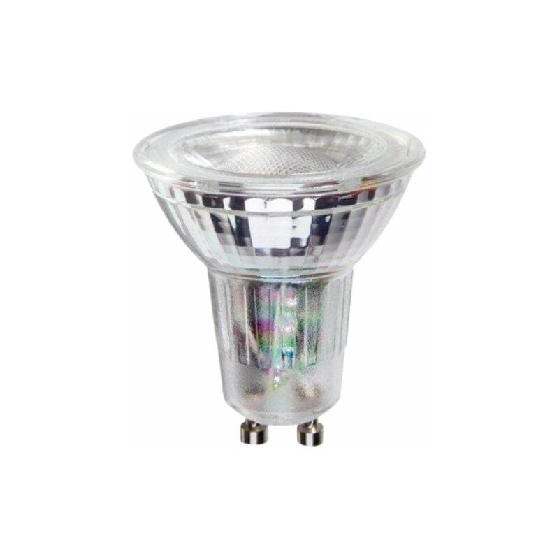 Image of Lampadina led Gu10 5w 230V in Vetro Luce Calda 2800K Megaman