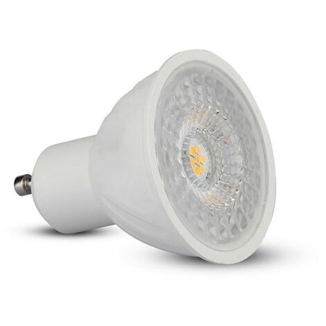 LAMPADINA LED GU10 5.5W FARETTO SPOTLIGHT SMD 2IN1 RGB+W DIMMERABILE CON  TELECOMANDO V-TAC SMART VT-2244