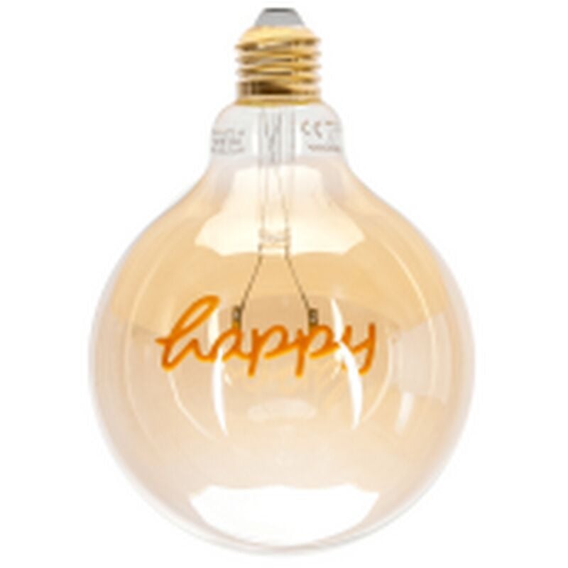 Lampadina Led Happy Vintage a Filamento E27 G125