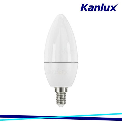 LAMPADINA LED IQ-LED C37E14 4,2W-WW - KANLUX                                                             - Luce CALDA