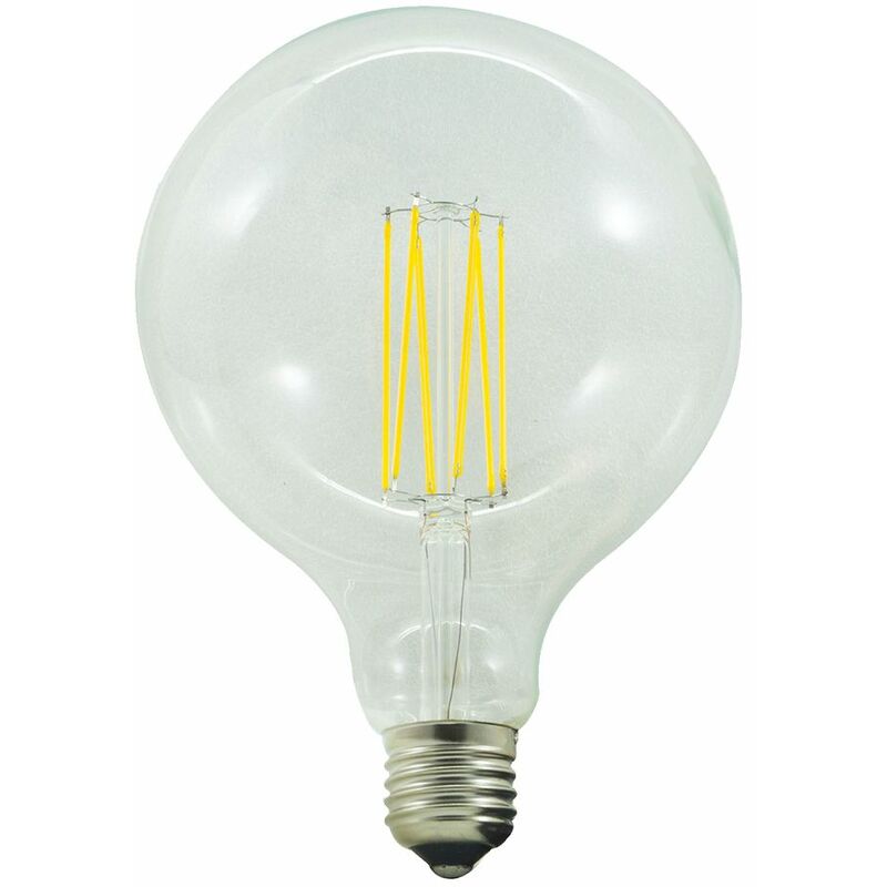 Image of Lampadina led Kodak luce calda 7.5W E27 globo vetro filamento G125 67017EU-2700