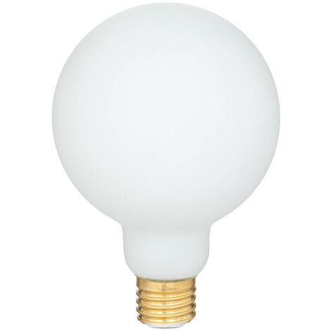 Lampadina led opaline d9,5cm bianco - Atmosphera créateur d'intérieur