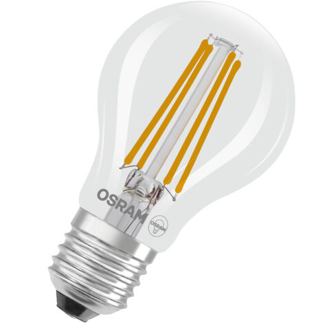 Lampadina LED Osram Classic Trasparente Bianco Calda 3,8W 806lm E27