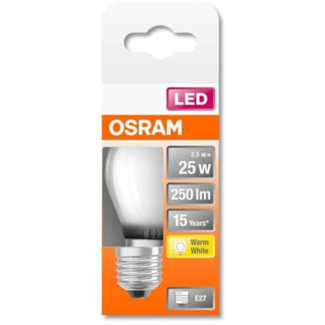 Lampadina LED Osram E27 2,8W 2700 Kelvin 250 Lumen