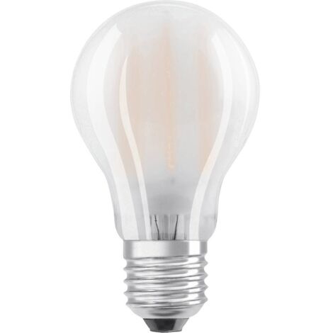 Lampadina LED Osram E27 Pera Filamento Ghiaccio 7.5W 1055lm - 840 Bianco Freddo