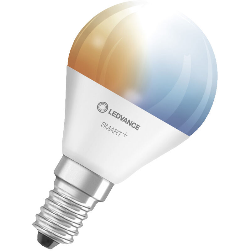 Image of Smarte LED-Lampe mit WiFi Technologie, Sockel E14, Dimmbar, Lichtfarbe änderbar (2700-6500K), ersetzt Glühlampen mit 40 w, smart+ WiFi Mini Bulb