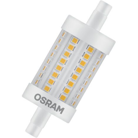 Lampadina LED Osram Line 78 75 330gr 8W 827 Clear R7s