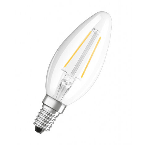 Lampadina LED Osram Star Classic B25 filamento Luce Calda E14