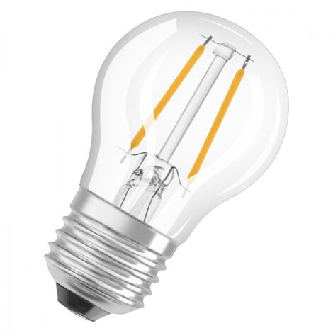 Lampadina LED Osram Star Classic P40 Filamento 4W 827 Clear E27