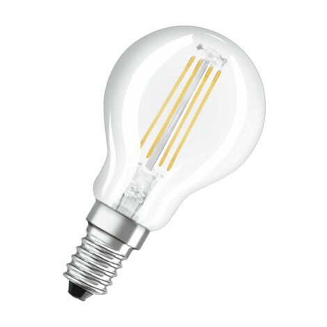 Lampadina LED Osram Star Classic P60 filamento, luce calda E14