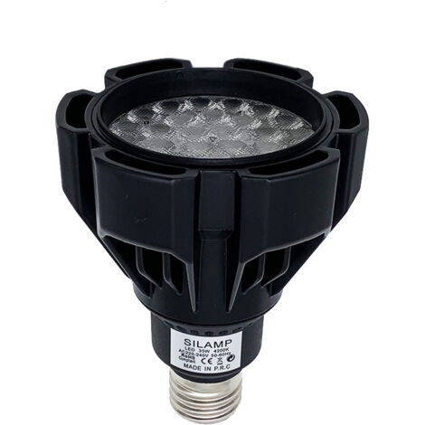 Lampadina LED PAR30 E27 35W Lampada Faretto Nero L5-PAR30-35WLuce Fredda 6400k