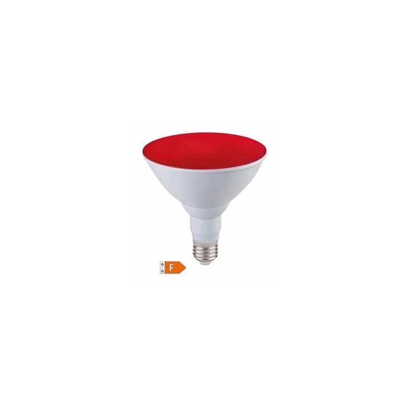 Image of Lampadina led PAR38 15W E27 rossa IP65