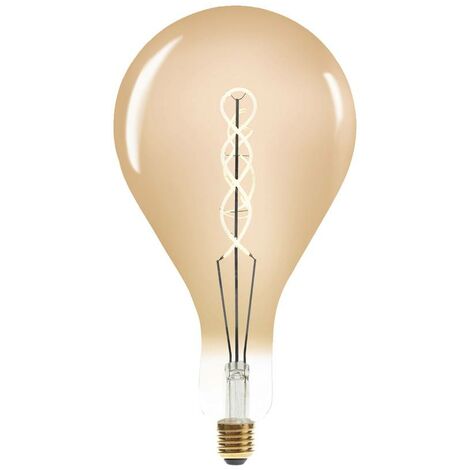 Lampadina led pear ambra ritorta, d16cm e27 - Atmosphera créateur d'intérieur