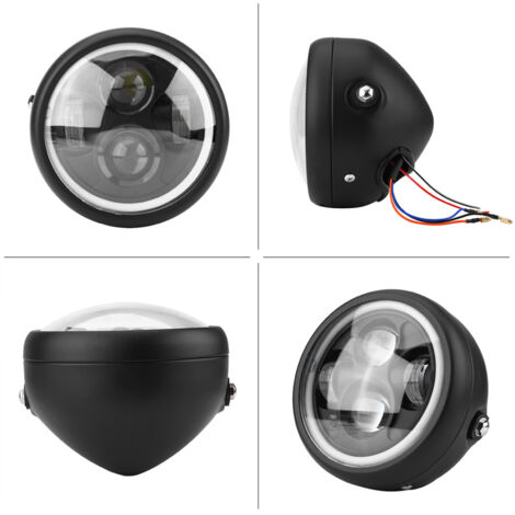 Lampadina LED per faro moto da 16 cm/6,5" per Sportster Cafe Racer Bobber