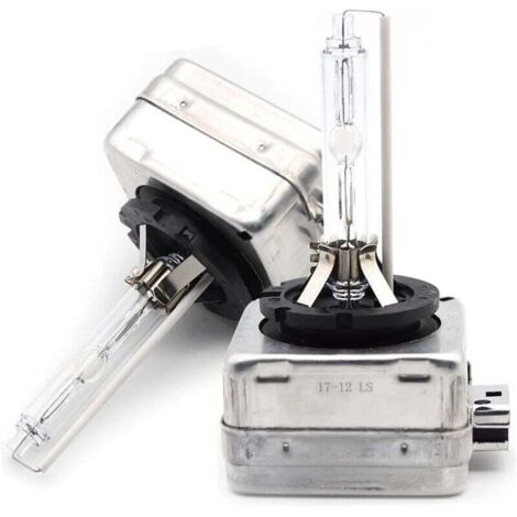 Lampadina LED per illuminazione auto D1S 6000k Xenon HID, lampadina di ricambio per fari auto 12V 35W, confezione da 2