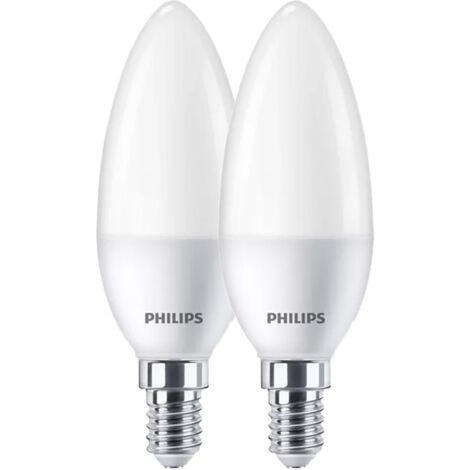 Lampadina LED Philips 7W E14 2 pezzi.