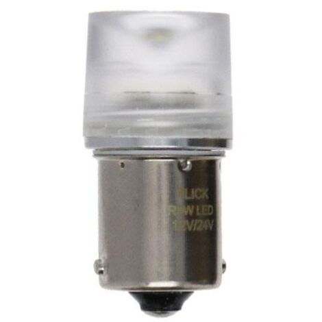 LAMPADINA LED R5W, 12/24 VOLT 5 WATT BASE BA15S TIPO INGRASSATORE