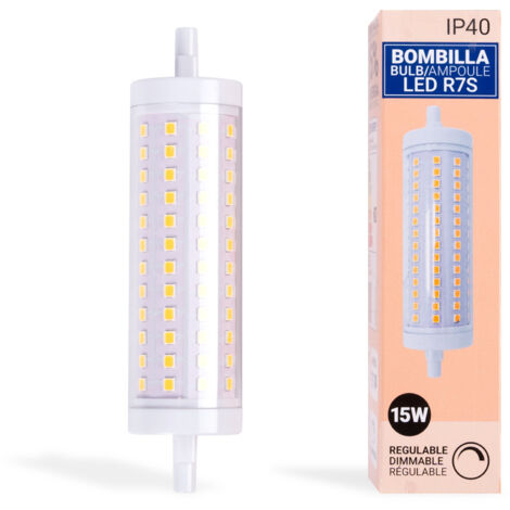 Lampadina LED R7S dimmerabile 118mm - 1700lm - 230V - 15W - Bianco Neutro