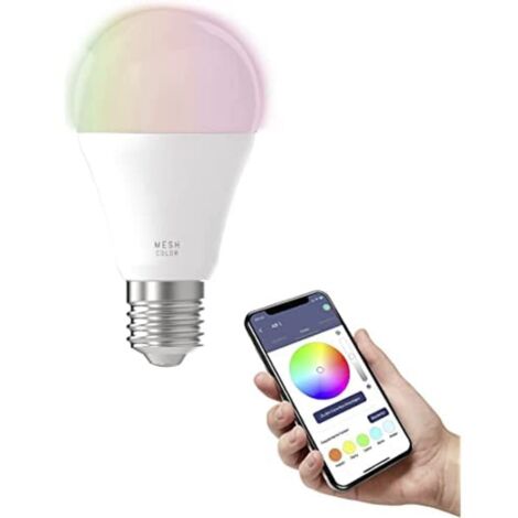 Lampadina led rgb smart a60 eglo attacco e27 9w 2700-6500k - 12253