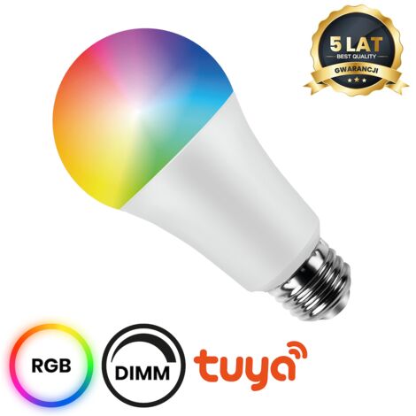 Lampadina LED RGBW 8W E27 smart dimmer Eko-Light EKSM6659