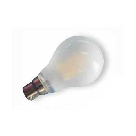 Lampadina LED satinata Orbitec 180678 A60 B22D 6.2W 620lm 2700°K 230V -  105x60mm - bianco