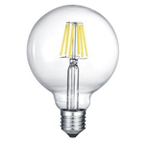 Lampadina Led Sfera con Filamento E27 8W 5 Intesità 9 cm Globo GD Trio